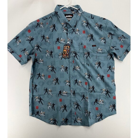 RSVLTS Other - RSVLTS x GI Joe Arashikage Showdown AOP Shirt Kunuflex Mens 2XL NWT